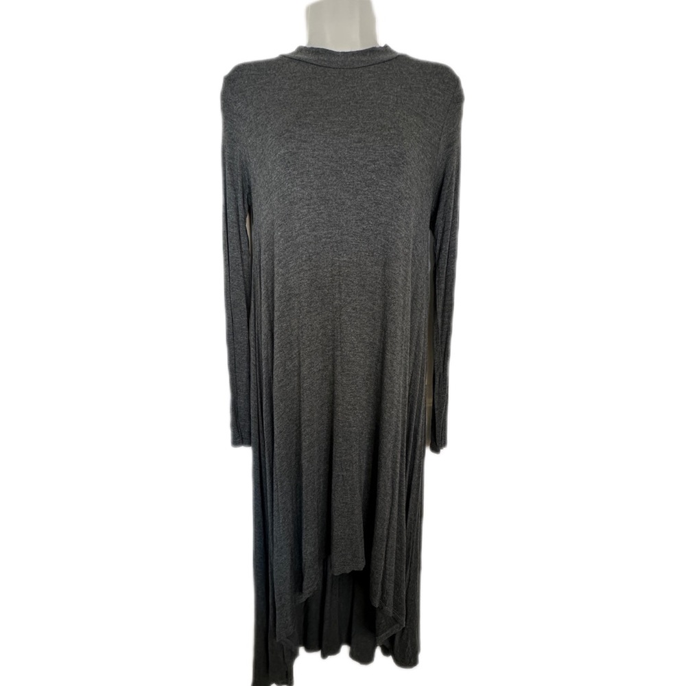Charcoal Grey High/Low Maxi Dress Size Small
